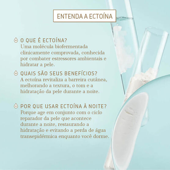 Hidratante Noturno Reparação Profunda Biossance SQUALANE ECTOIN OVERNIGHT RESCUE